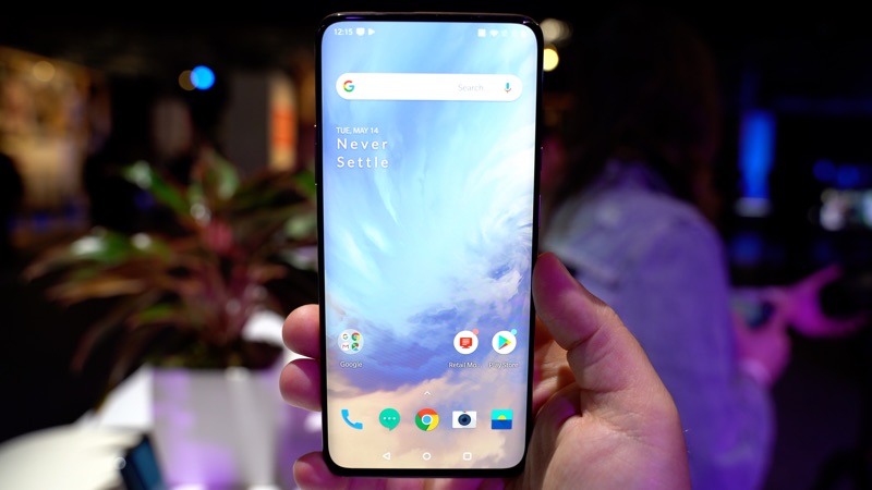 photo of Hands-On With the OnePlus 7 Pro's New Pop-Up Camera and Bezel-Free Display image