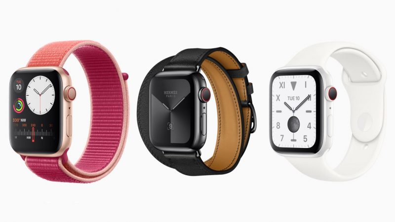 when was the apple watch series 5 released