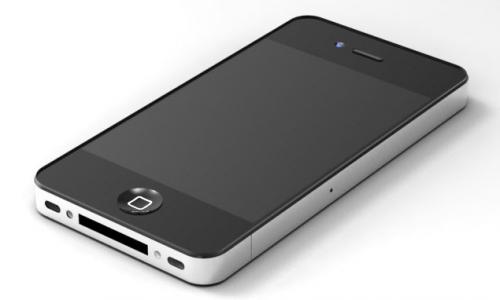iphone 5 pics. Mockup of iPhone 5 with larger