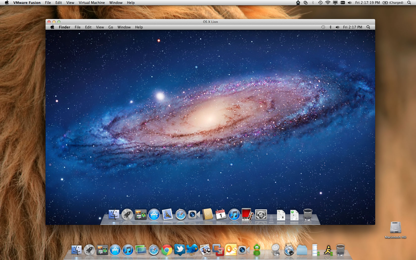 osx virtual machine