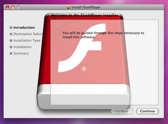 latest flash player for mac os x