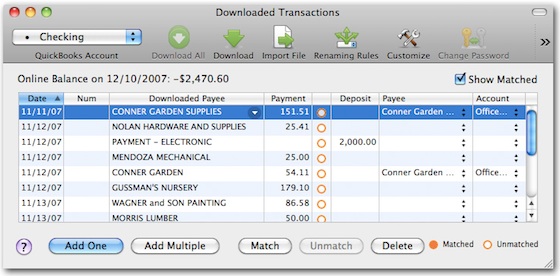 quickbooks 2012 for mac update