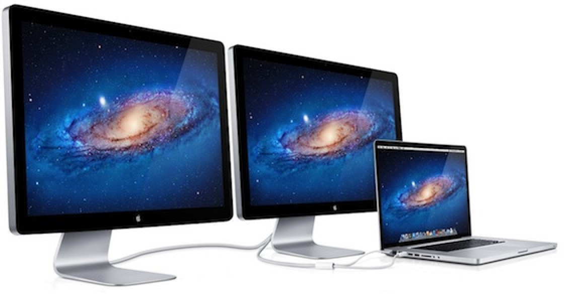 Apple Thunderbolt Display with Multiple Monitors: No Daisy Chaining