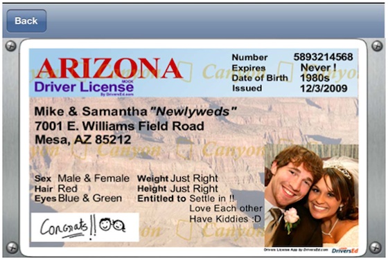 fake drivers license number generator