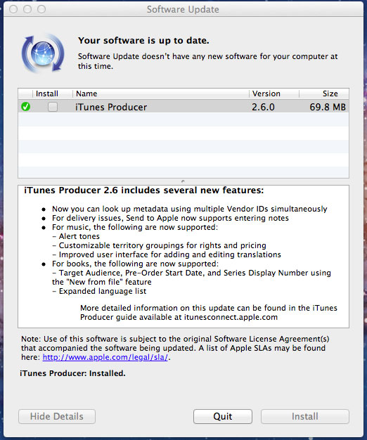 Mac Software Update Pro Video Formats