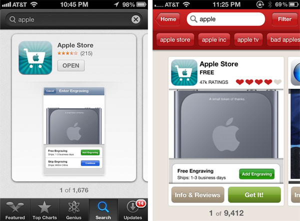 Apple Adds 'Chomp' Styled App Store Search Results and ...