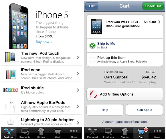 'Apple Store' App Updated for iPhone 5 - MacRumors