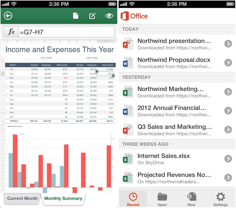 Microsoft Brings 'Office Mobile for Office 365 Subscribers ...