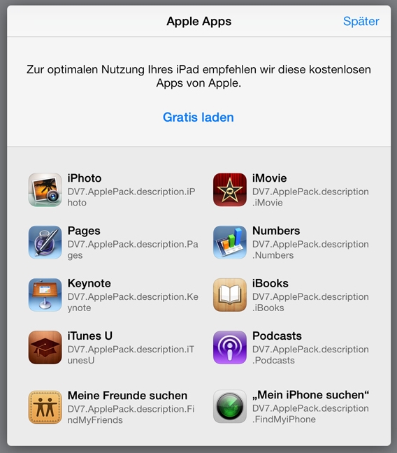 Download them the first time you launch the App Store on your new iPhone, iPad, or iPod touch