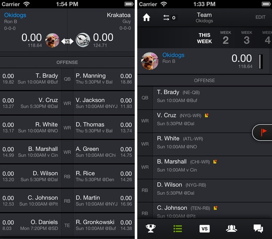 Yahoo Updates Fantasy Football iOS App With Mobile ...