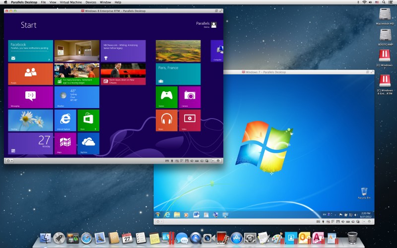 parallels desktop windows 10 no screen