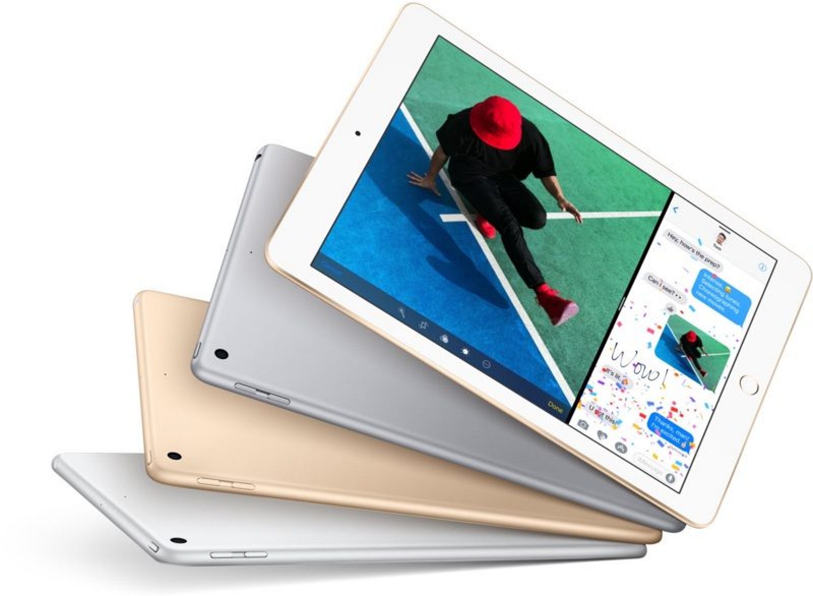 photo of The New iPad vs. 9.7-inch iPad Pro and iPad Air 2 image
