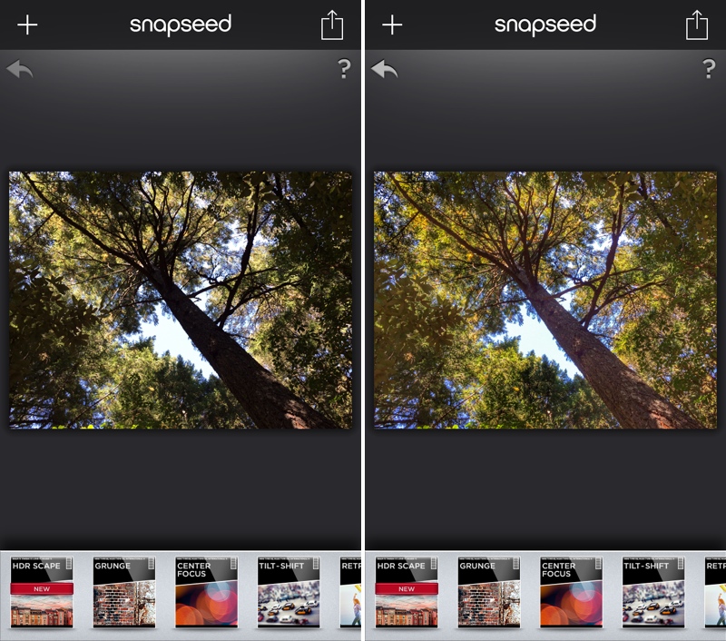 snapseed filters for photoshop