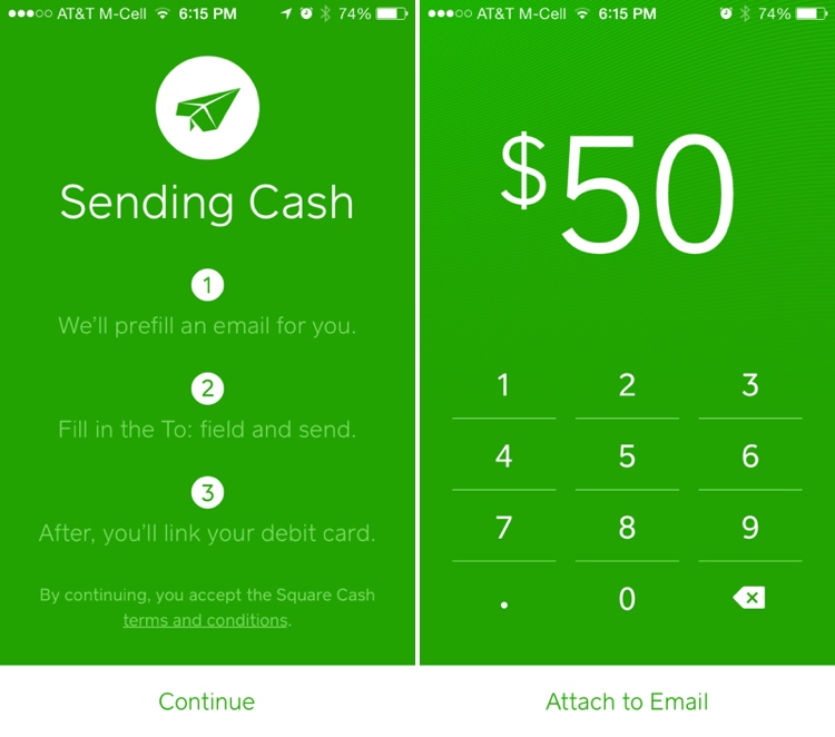 Square Debuts Square Cash Service, iPhone App - MacRumors