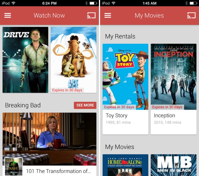 google play movies download