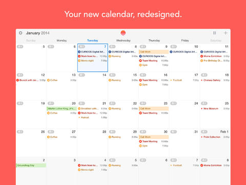 calendar for macbook and ipad and iphone