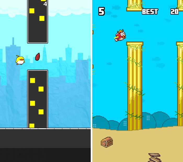 Google and Apple app Store removing all Games with Flappy word in Title