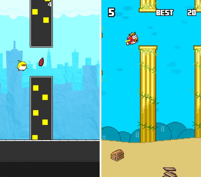 Gone But Not Forgotten: Flappy Bird Clones Fill The App Store's Top Charts