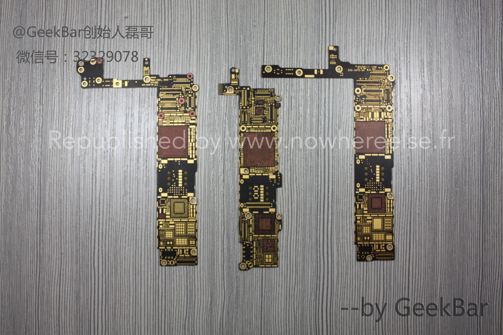Bare Logic Boards for 4.7-Inch and 5.5-Inch iPhone 6 ...
