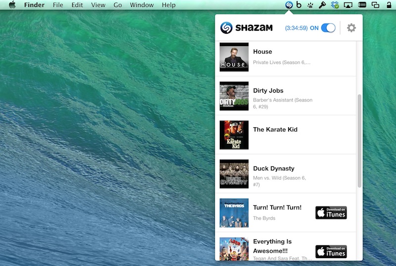 shazam on mac