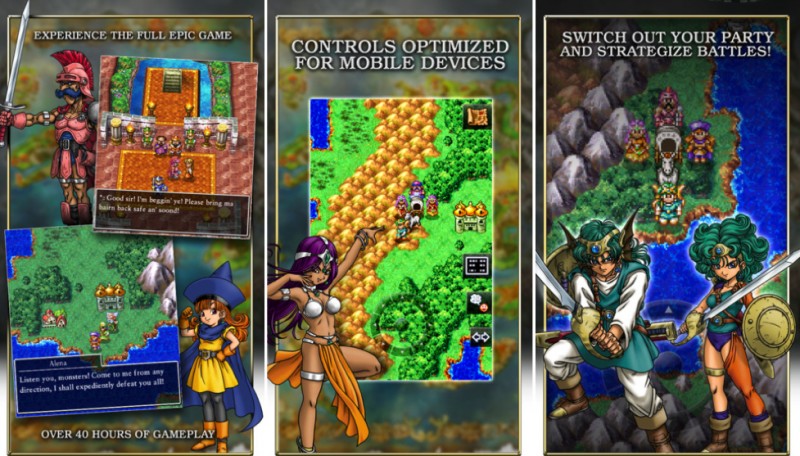 Resultado de imagen de dragon quest IV