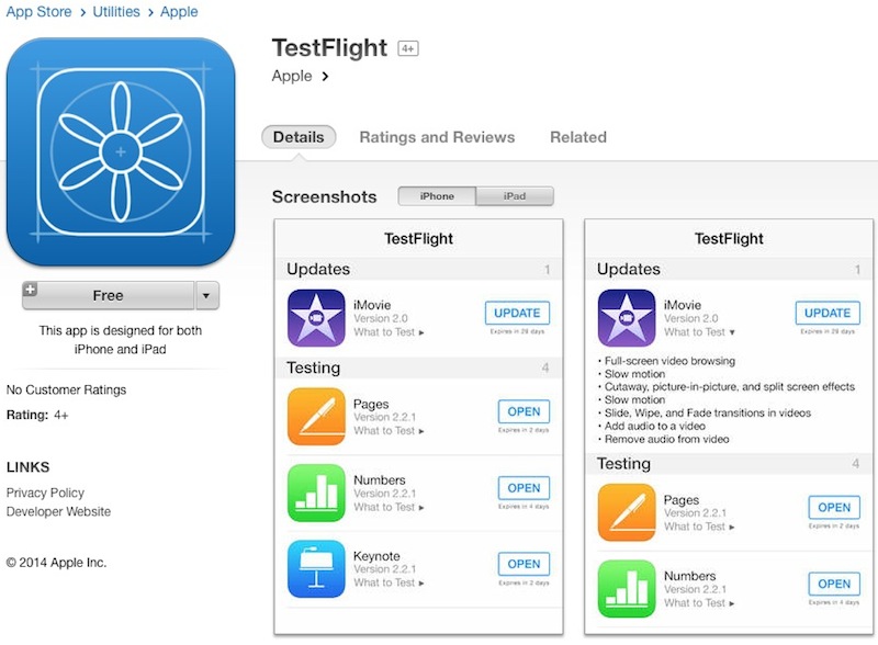 how to download app from testflight