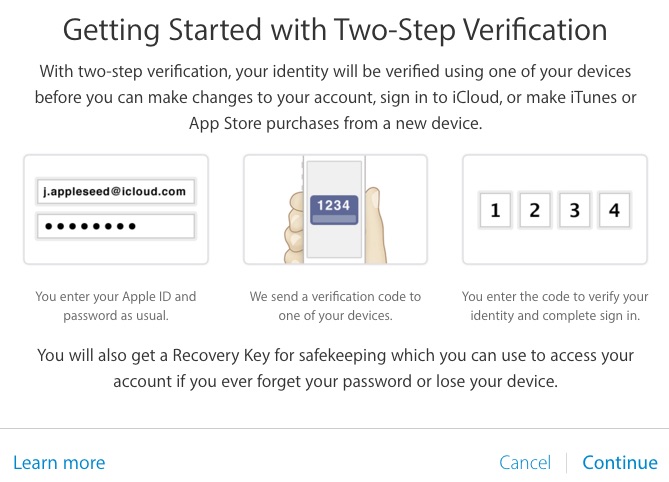 apple id getting started two step - 2 step verification code fortnite