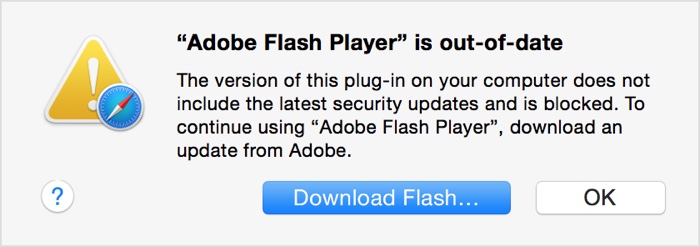 adobe flash player last version for mac