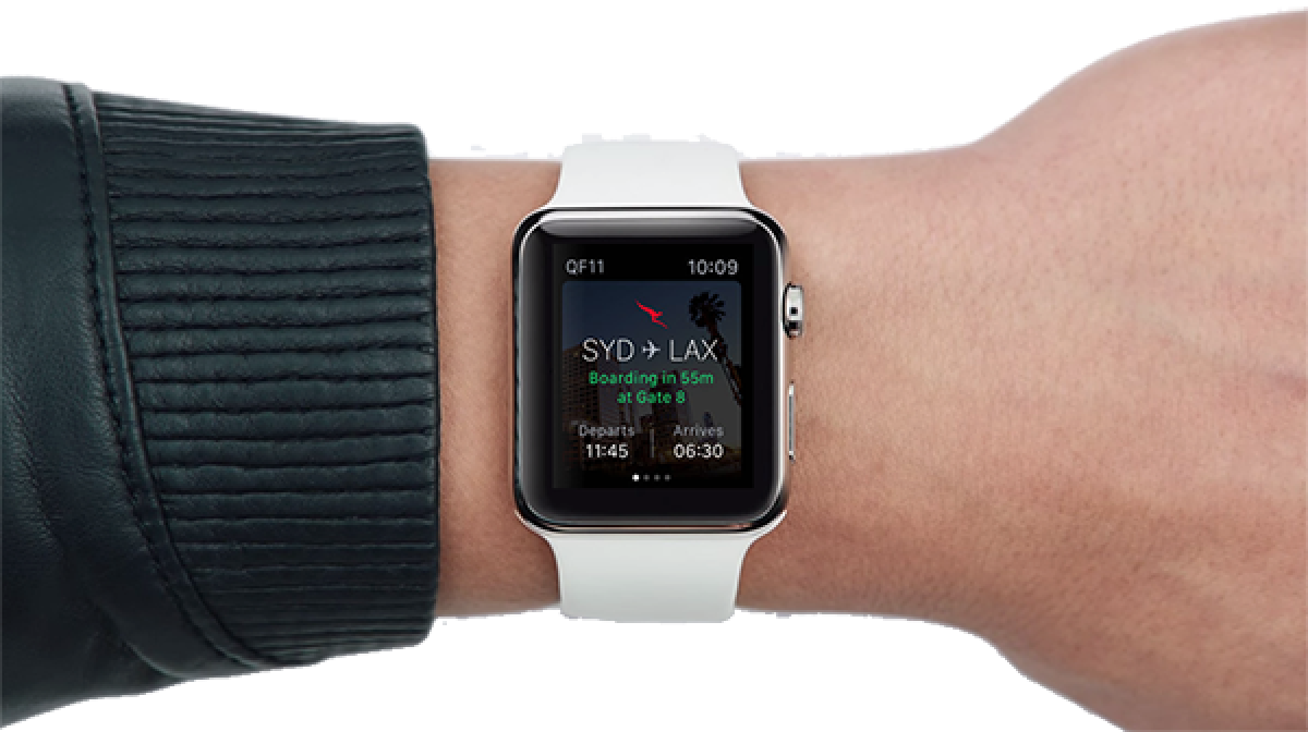 air travel app for apple watch