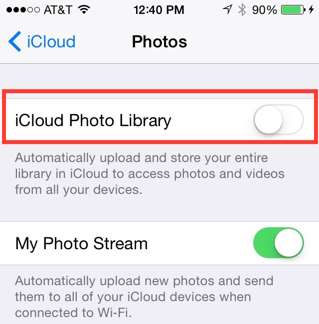 How to access photo cloud library on mac download