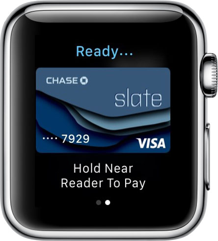Apple Pay on Apple Watch