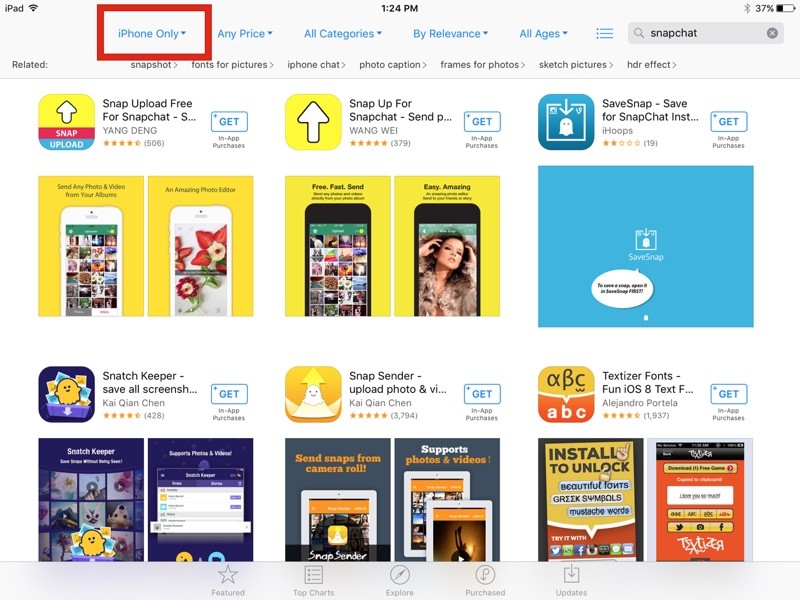 App Store Search Bug Prevents iPads From Seeing iPhone-Only Apps