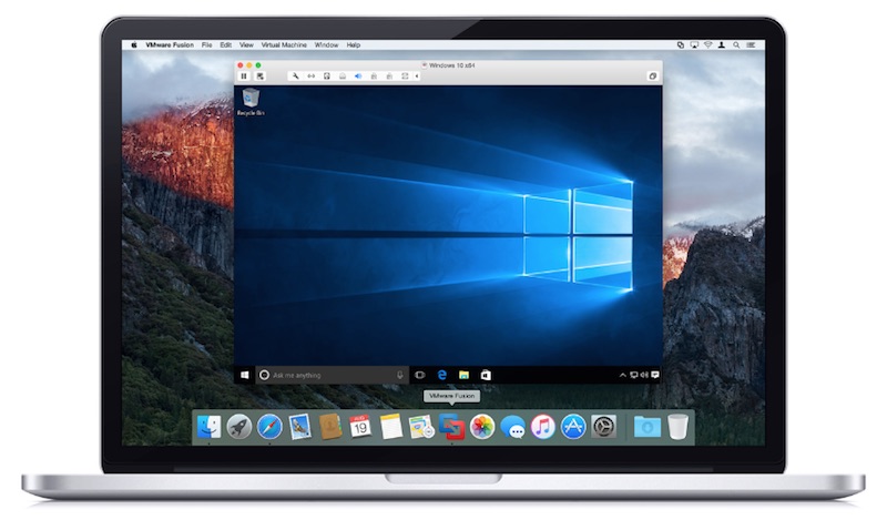 el capitan vmware image