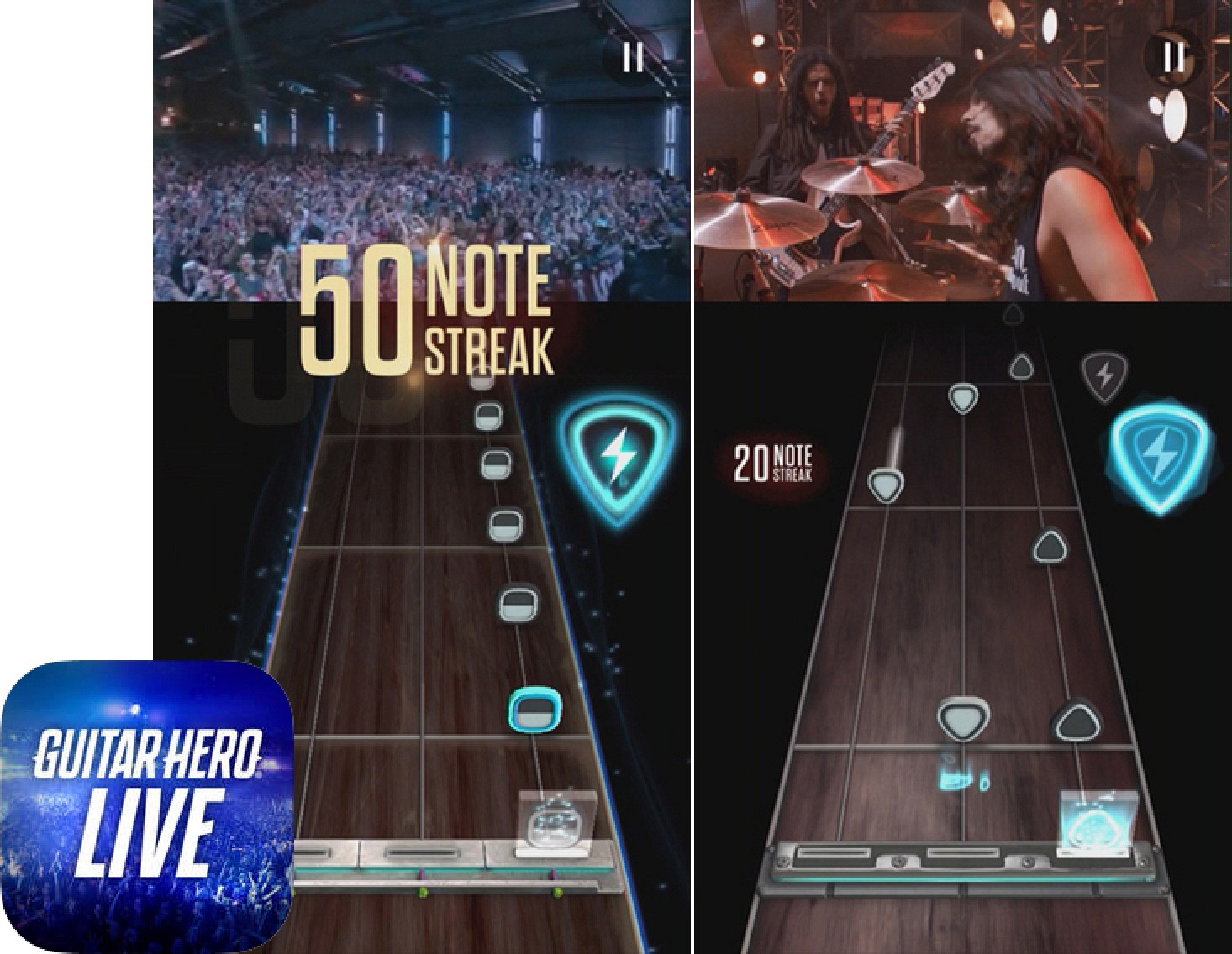 'Guitar Hero Live' for iOS Launches With $100 Guitar Controller Bundle