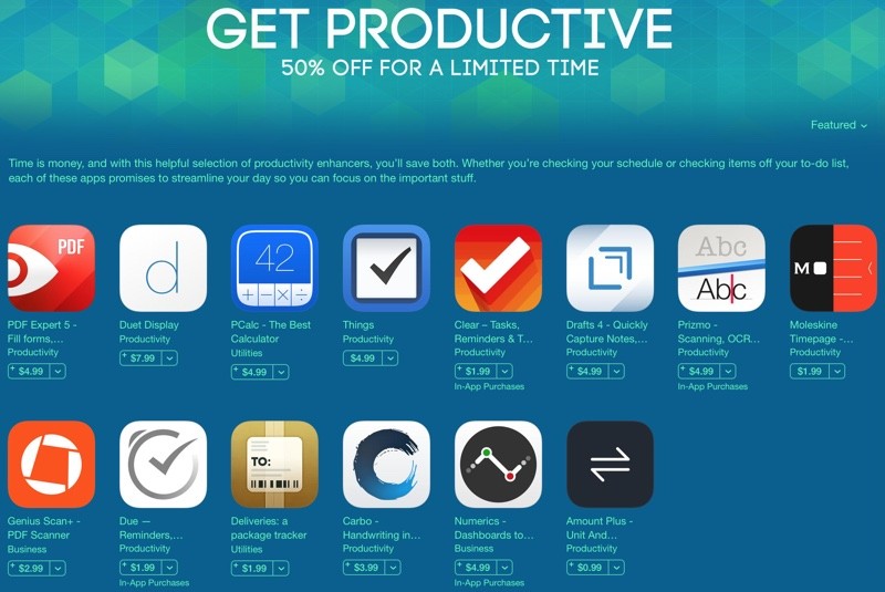 Productivity App Sale Offers 50% Off Clear, 1Password ...