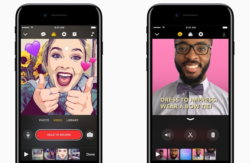 Apple's New Social Video Creation App 'Clips' Now Available for iPhone and iPad