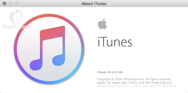 what is the latest version of itunes for macbook pro