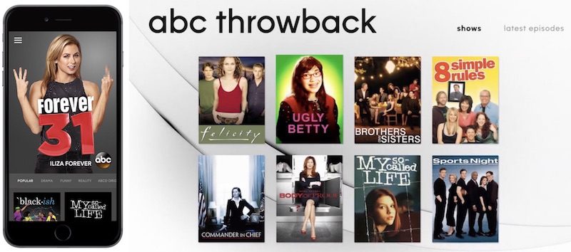 ABC Rebrands iOS and Apple TV Apps With 'Throwback' Shows and New ...