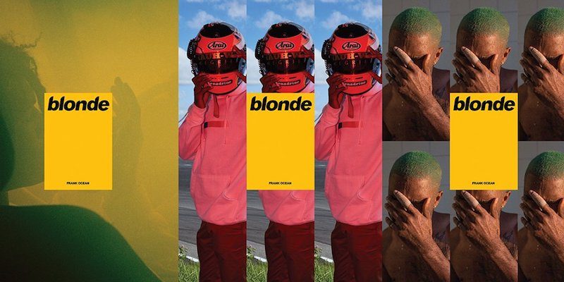 cover of frank ocean blonde album
