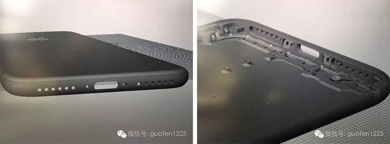 iPhone-7 haut-parleurs-grille-fermé-off