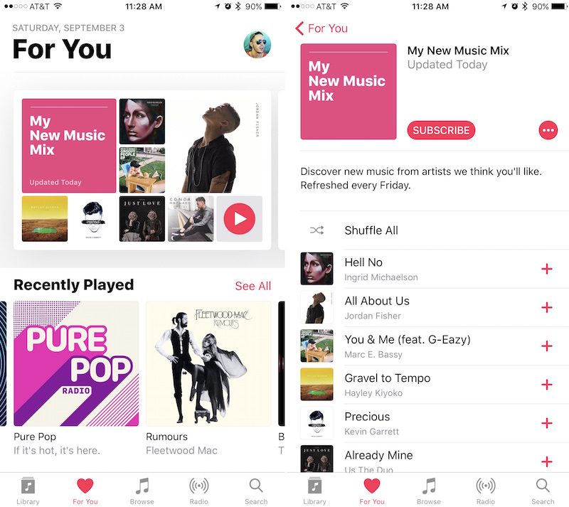 apple music update 2