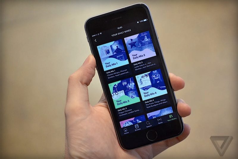 Spotify Launches Infinite 'Daily Mix' Playlists Showcasing New and Old ...