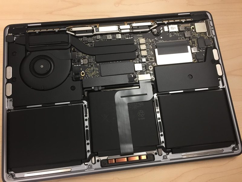 Teardown Reveals New MacBook Pro Without Touch Bar Has Removable SSD 