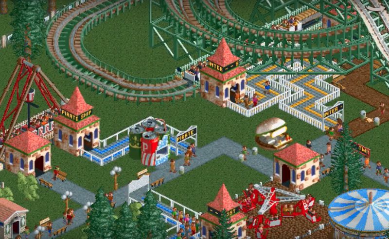 Rollercoaster Tycoon Deluxe Mac