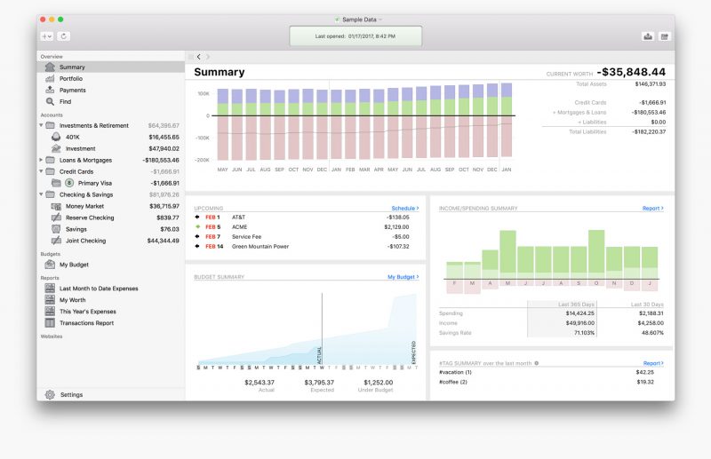 top alternatives to banktivity for mac
