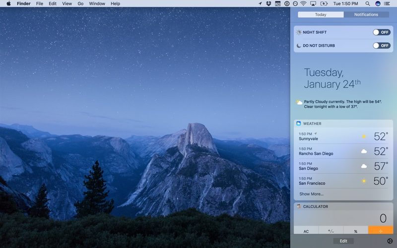 Night sky software for mac