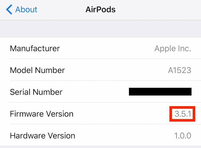 Apple Quietly Updates AirPods Firmware to Version 3.5.1 - MacRumors