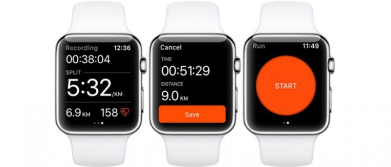 strava on iwatch