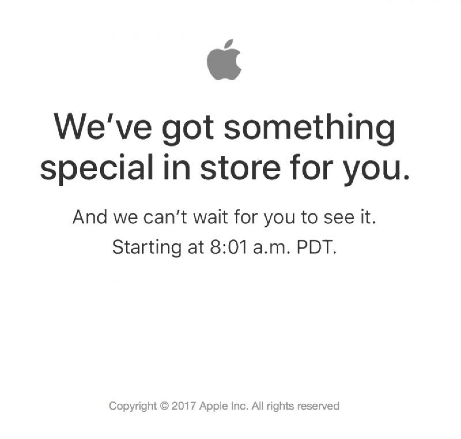 photo of Apple Store Down in Advance of (PRODUCT)RED iPhone 7 Launch at 08:01 PDT image