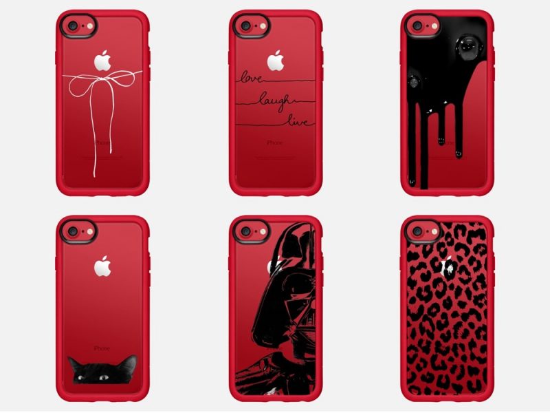 Красный чехол для телефона. Красный чехол на черном iphone 7 Plus. Iphone 7 Plus Red. Iphone 7 Case. Чехол на айфон Casetify.